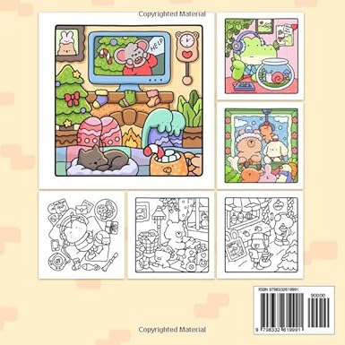 Comfy Days Coloring Book