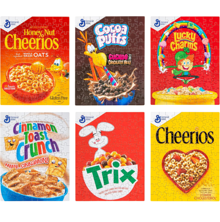 Mini Cereal Puzzles (each)