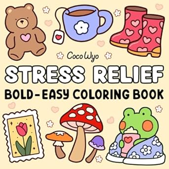 Stress Relief Coloring Book