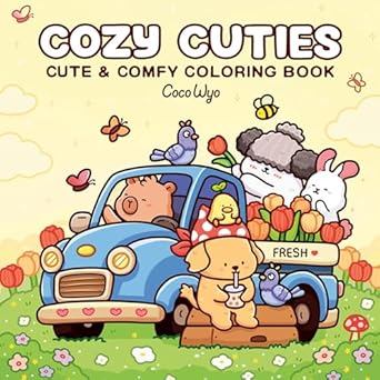 Cozy Cuties Coloring Book