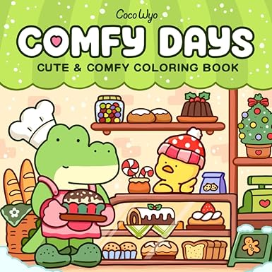 Comfy Days Coloring Book