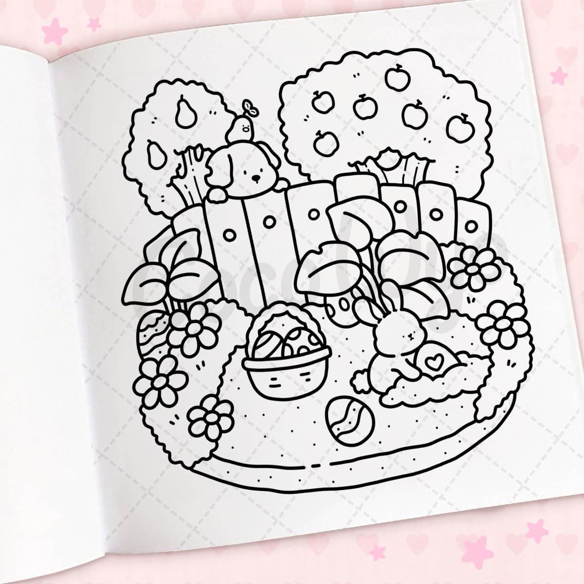 Cozy Cuties Coloring Book