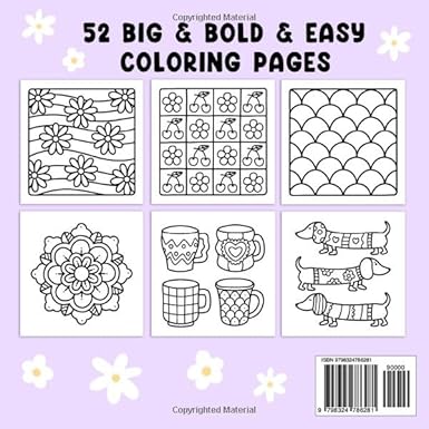 Comfy Patterns Coloring Book