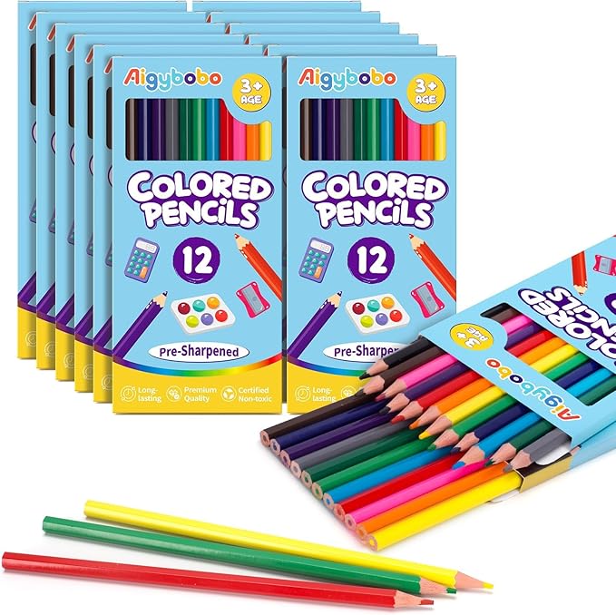 12 Pack Color Pencils