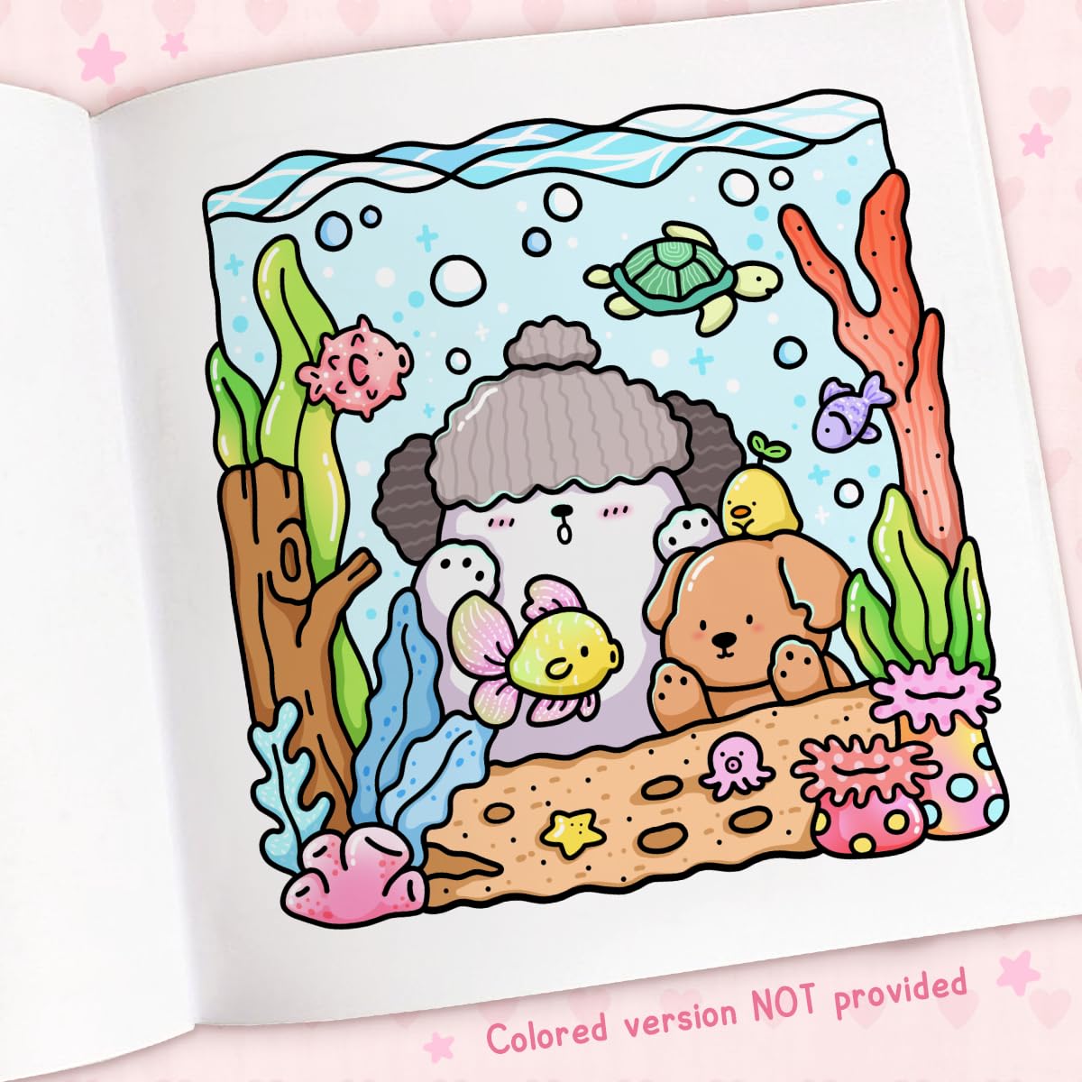 Cozy Cuties Coloring Book